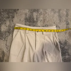 Women’s Dazy Cream Corduroy Wide Leg Pants thumbnail 5
