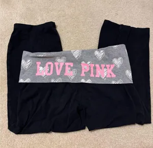 PINK - Victoria's Secret Y2K Foldover Capris thumbnail 1