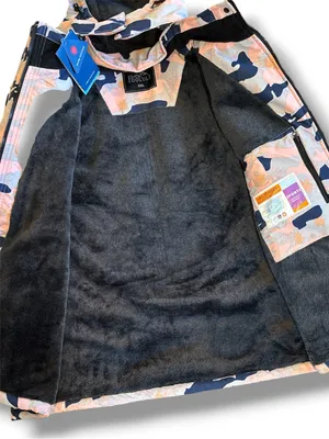 NWT Pooluly Pink Camo Waterproof Ski Jacket Women’s XXL thumbnail 2