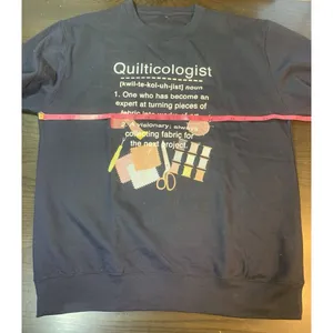 Quilticologist Sweatshirt Womens‎ Large Quilter Granny Cottagecore Comfy thumbnail 7