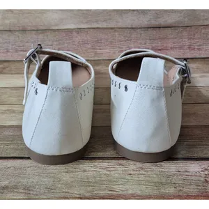 NWOT MIA Ulani Mary Jane Ballet Womens Off White Flats Casual Size 8.5M Grommet thumbnail 9