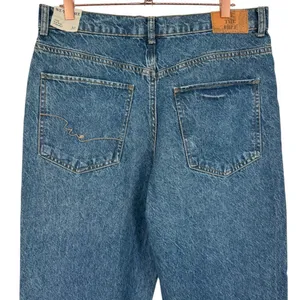 NWT Free People Zane Mid Rise Straight Leg Jeans Button‎ Fly Blue Denim Size 30 thumbnail 9