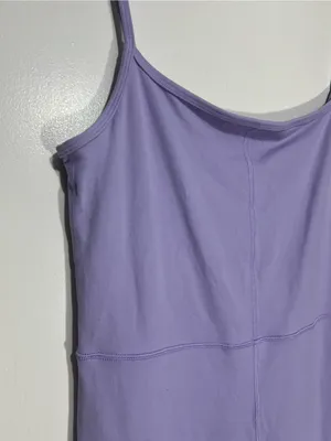 Wilfred Free Aritzia Divinity Jumpsuit Lilac Purple Spaghetti Strap Unitard XL thumbnail 6