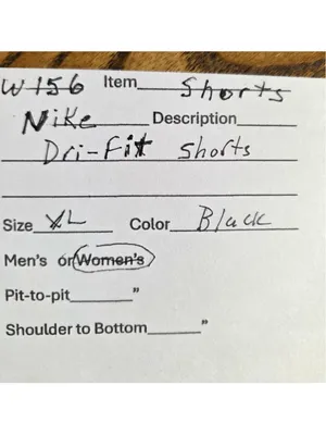 Nike Women’s Dri-FIT Running Shorts Brief Liner Black Size XL W-156 thumbnail 6