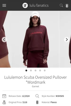 Lululemon Scuba Oversized Pullover thumbnail 4