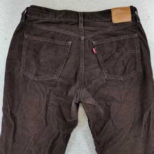 Levis Premium Middy Ankle Bootcut Corduroy‎ Pants Brown A5563-0004 Womens 28x29 thumbnail 9