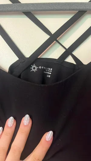Aerie Black Bra  thumbnail 2