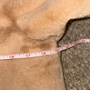 Allie Rose Tan Faux Fur Jacket thumbnail 9