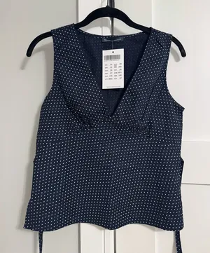 Brandy Melville Polka Dot Top thumbnail 1