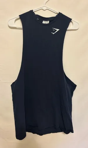 Gymshark Drop Arm‎ Muscle Tank Size Small thumbnail 1