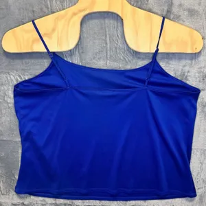 1952 | Royal Blue Minimalist Stretch Layering‎ Cami Tank Top Women 2X thumbnail 2