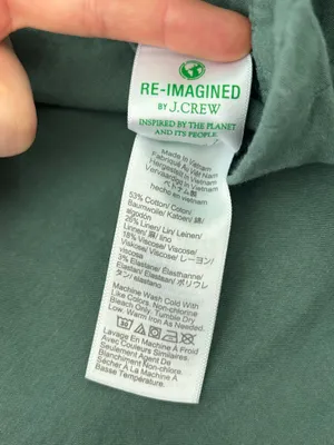 J.Crew Green Wide Leg Pants thumbnail 5