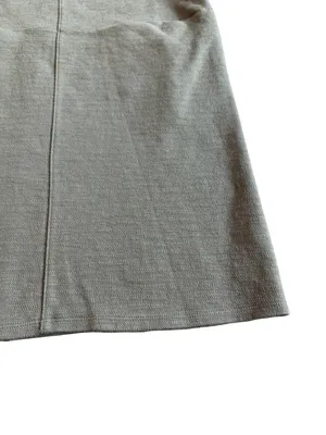 Free People Olive Green Mock Neck Sheath Dress Sleeveless Stretch Size Small thumbnail 4
