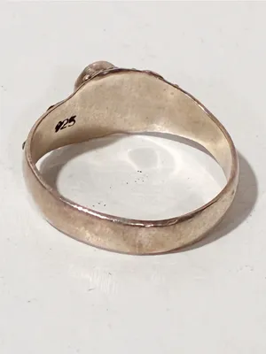 NOVICA Artisan Handmade Garnet Cocktail Ring 925 Sterling Silver India thumbnail 2