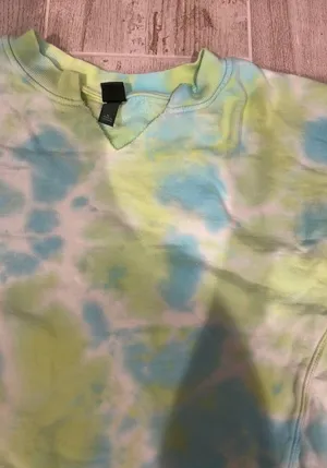 Wild Fable Cropped Tie Dye Sweatshirt thumbnail 3