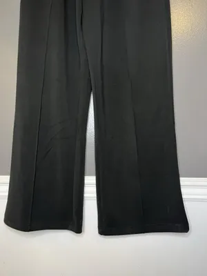 Liquid Energy Sweatpants Womens Small Black Wide Leg Key West Florida Beach thumbnail 2