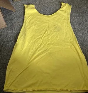 Super soft Yellow Tank Size XL thumbnail 3
