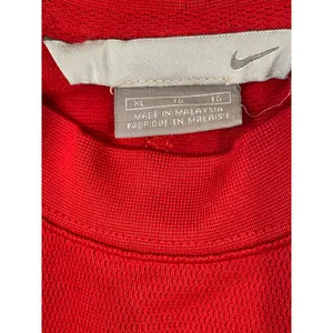 Nike Long Sleeve High‑Low Hem Top Size XL Red Activewear thumbnail 5