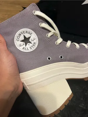 CONVERSE Chuck 70 de luxe hi top purple platform shoes sneakers women’s 7.5 new thumbnail 6