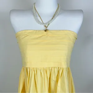 Lusana Freddie Pintuck Mini Dress in Honeycomb NWT Women Dress Size Small thumbnail 4