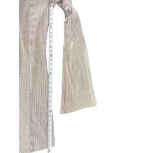Free People Raindrops Lavender Ribbed Flare Velvet Pants Metallic Festival NWT S thumbnail 13