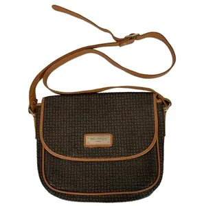 Vintage Ted Lapidus Monogram CrossBody Bag Purse thumbnail 3
