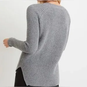 Marine Layer Gray Knit Comfy Casual Women's Cozy Sweater thumbnail 2