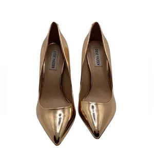 Steve Madden Daisie Metallic Rose Gold point toe heels. Size 8 thumbnail 9