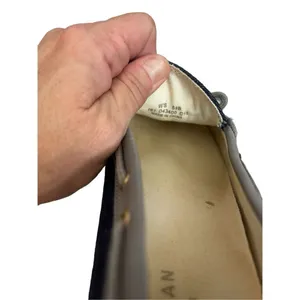 Cole Haan Shoes Women's US 5.5 Driving Loafers Slip On Flats Blue Fabric thumbnail 6