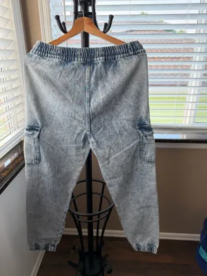 Denim Joggers Blue Size M thumbnail 2