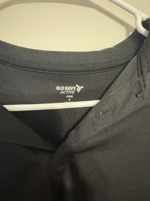 Old Navy Black Collared Shirt thumbnail 2