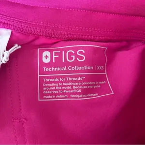 NWT Figs Pink Zamora 2.0 Jogger‎ Scrub Pants Size XXS thumbnail 5