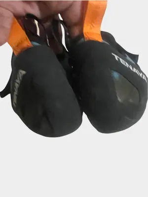 Tenaya Tanta Climbing Shoes Blue Black Dual Velcro Men 7 Women 8 EU 39.5 thumbnail 4