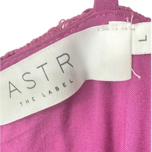 ASTR the Label Womens Sleeveless Lace Midi Dress Pink Size Large Feminine Party thumbnail 2