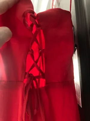 ZARA Micro Mini Red Dress NWT thumbnail 3