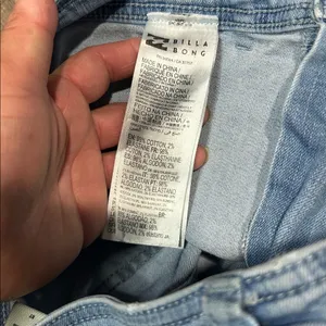 BILLA BONG Free Fall Fray Hem Stretch Wide Leg Jeans thumbnail 2