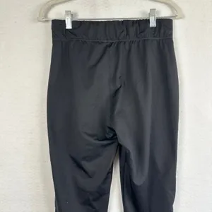 Gymshark Black Joggers Athletic Track Pants White Piping Logo‎ Womens Small thumbnail 6
