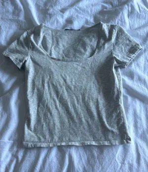 Brandy Melville Gray Top thumbnail 1