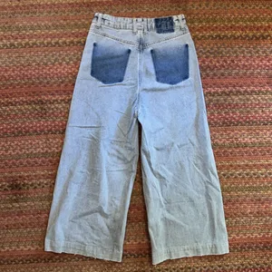 Wild Fable Super High Rise Wide Leg Light Wash Jeans thumbnail 5