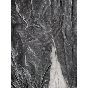 Gunne Sax‎ Dress Women 9 Black Gold Sequin Velvet Vintage 80s Prom Gown Formal thumbnail 5