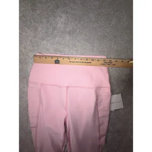Beyond Yoga Spacedye High Waisted Midi Leggings Fresh Pink Heather Size L NWT thumbnail 10