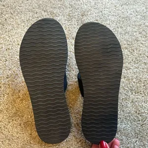 Air Balance Black Thong Flip Flops Size 7 thumbnail 5