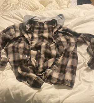 Romwe Button-Up Flannel thumbnail 1