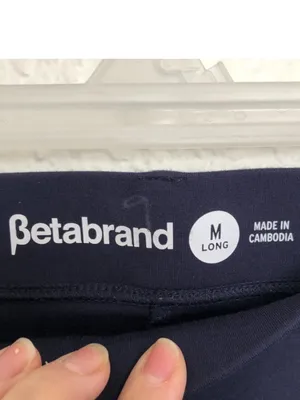 Betabrand Navy Blue flare Dress Pants Yoga Pants Medium Long work trousers thumbnail 6