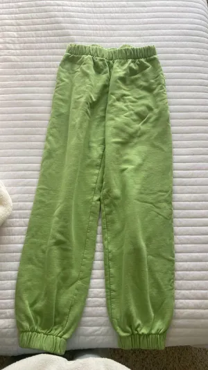 Brandy Melville Green Sweatpants thumbnail 1