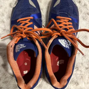 North Face Hyper-Track Guide running shoes blue and coral thumbnail 12