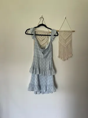 Tularosa Zinnia Polka Dot Mini Dress thumbnail 3