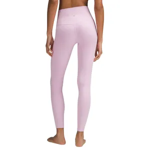 Lululemon Women's Align High Rise Pant 28" Pink Yoga Leggings LW5ECIS Size 8 thumbnail 2