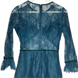 Lovers + Friends Shimmer Cutout Lace Mini Dress Holiday New Years XS thumbnail 7