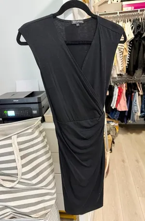 Black Berydress Sexy Mini Dress Size Medium thumbnail 1